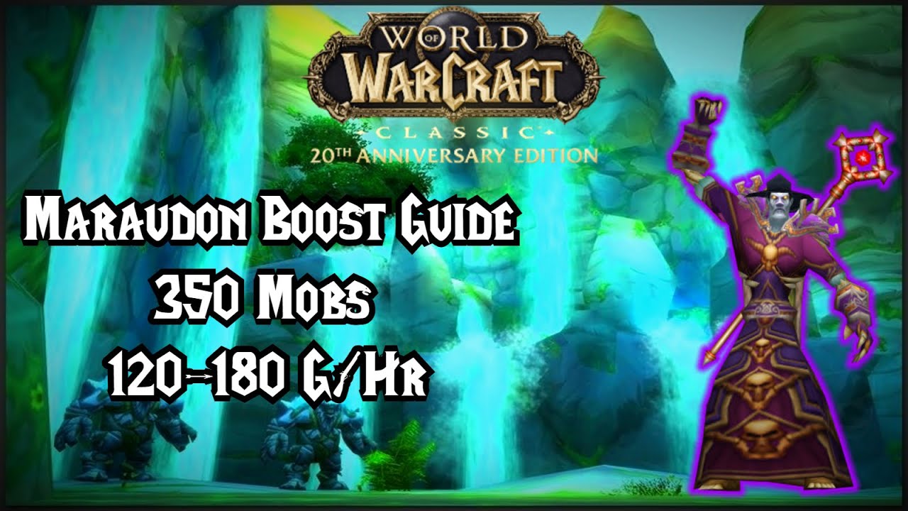 350+ Mob Maraudon Boost - Route Guide - 180G/HR