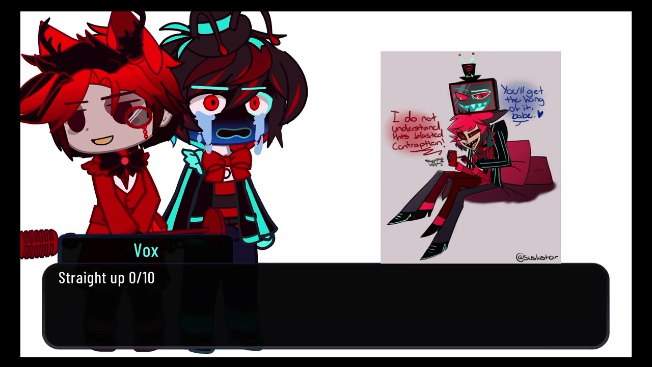 Hazbin hotel reacts to ships | My AU | Pt. 1