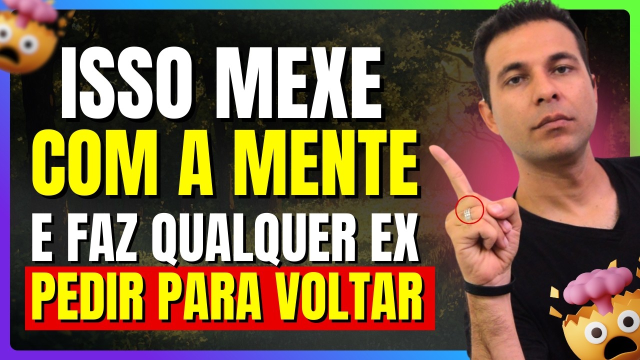 Esse é o passo a passo para reconquistar seu/sua EX