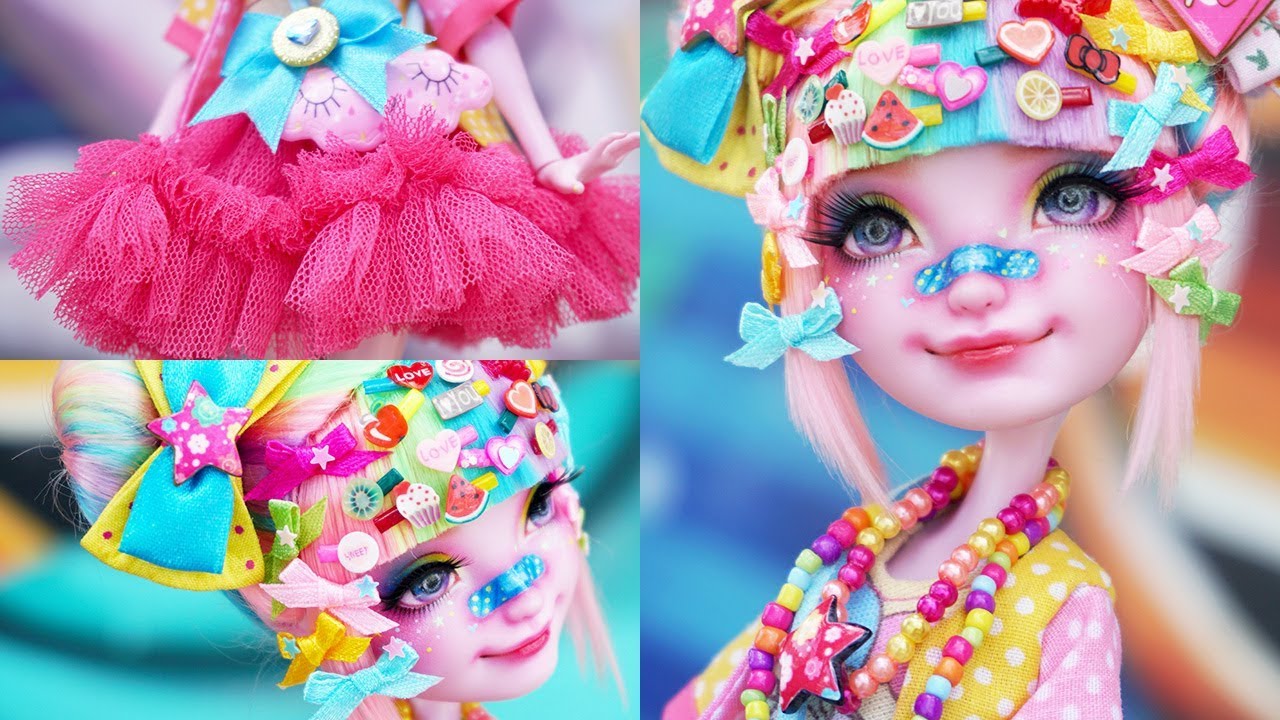 Девушка Decora Kei 🌈 Special Collab w / Babi Time | Пользовательская копия EAH Doll | Мозэкито 8