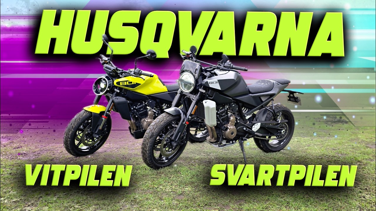 Vitpilen vs Svartpilen 801 | la alternativa a KTM Duke y Cf moto 800nk