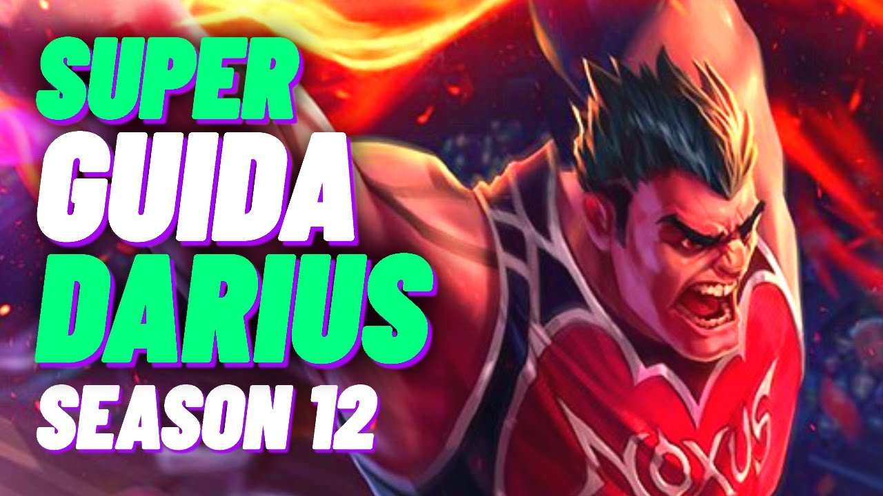 [ITA] SUPER GUIDA DARIUS TOP IN SEASON 12 😱🔥Tra i migliori toplaner per la season 12