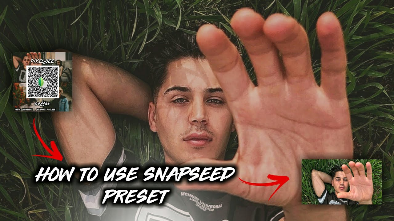 How to use snapseed qr code | snapseed editing | presets