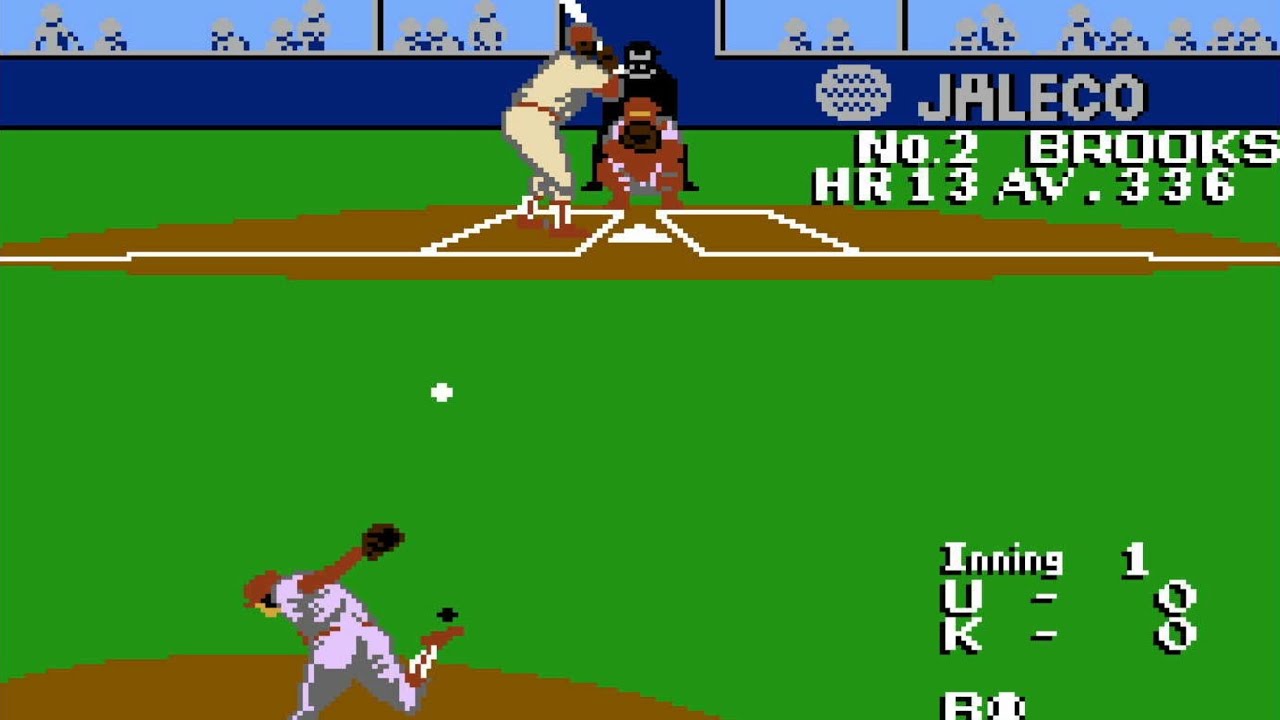 Bases Loaded II: Second Season (NES) - Gameplay