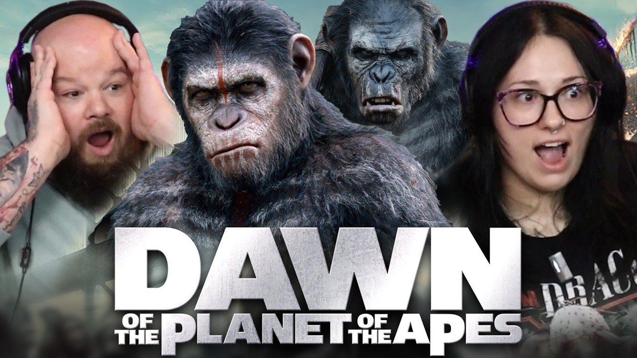 DAWN OF THE PLANET OF THE APES (2014) | MOVIE REACTION *First Time Watching*