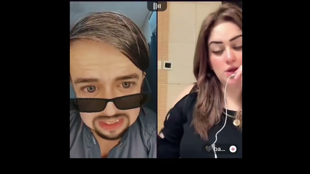 Waseembangash tiktok match with beautiful babli @Waseembangash34