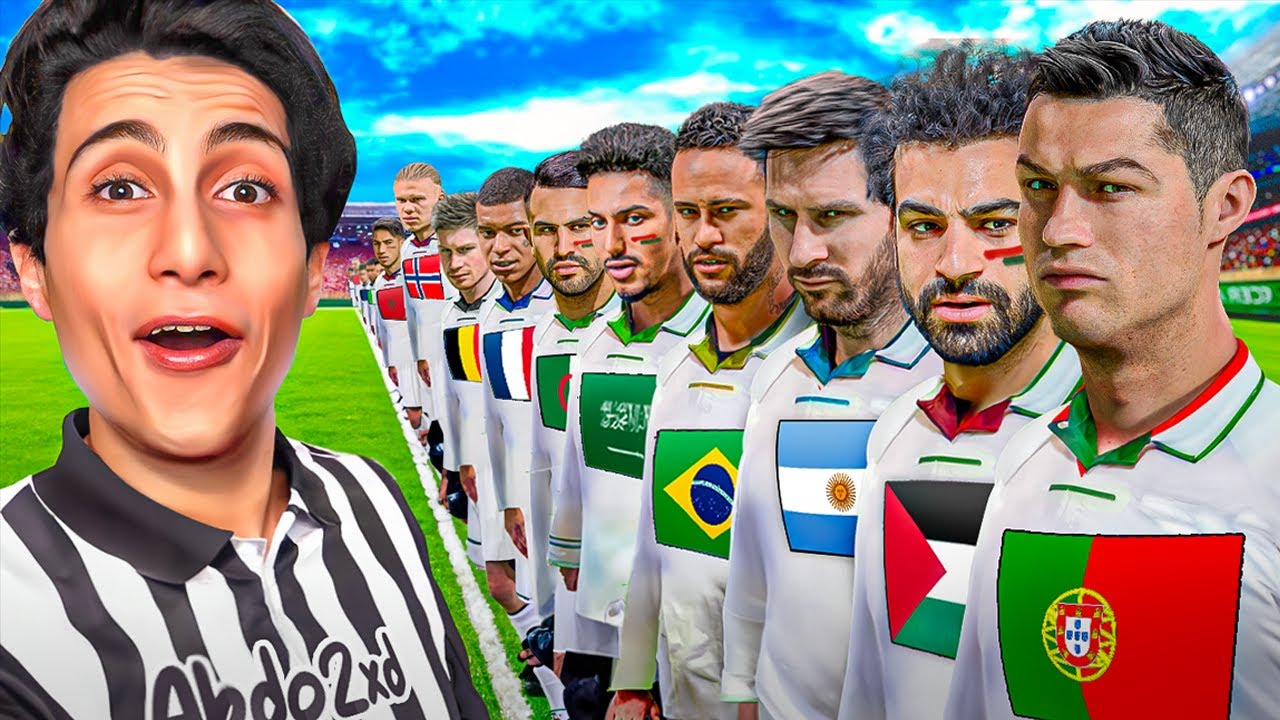 تحديت لاعب واحد من كل دولة على 100.000$ 🔥 !!