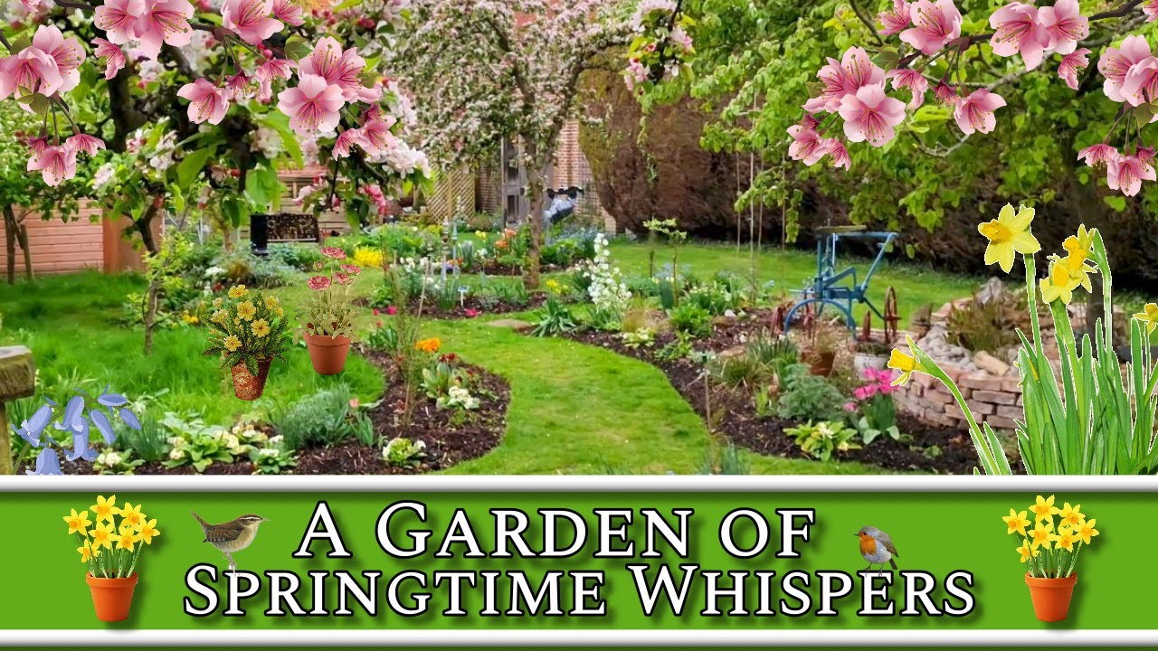 A Garden of Springtime Whispers - Beautiful Gardens & Music at the Old Manor House Country Garden