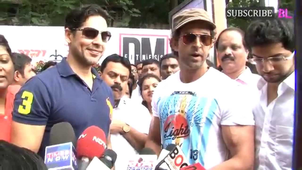 Hrithik Roshan inaugurates Dino Morea's Fitness Station