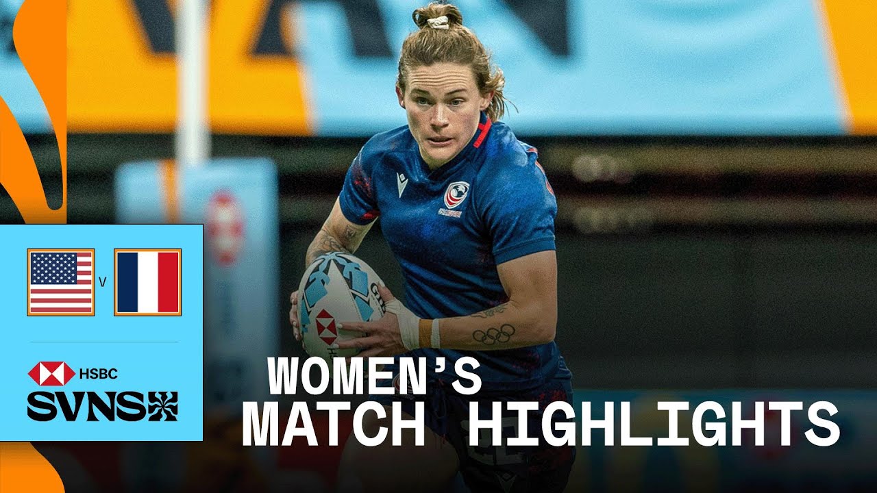 USA are back on the PODIUM 🥉 | USA v France  | HSBC SVNS Vancouver 2026 | Match Highlights