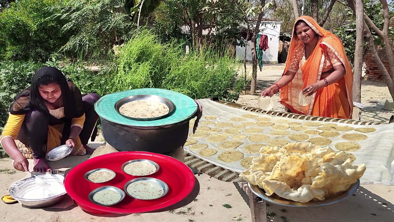 होली स्पेसल चावल के पापड़ घर पर बनाए  || Chawal ke papad