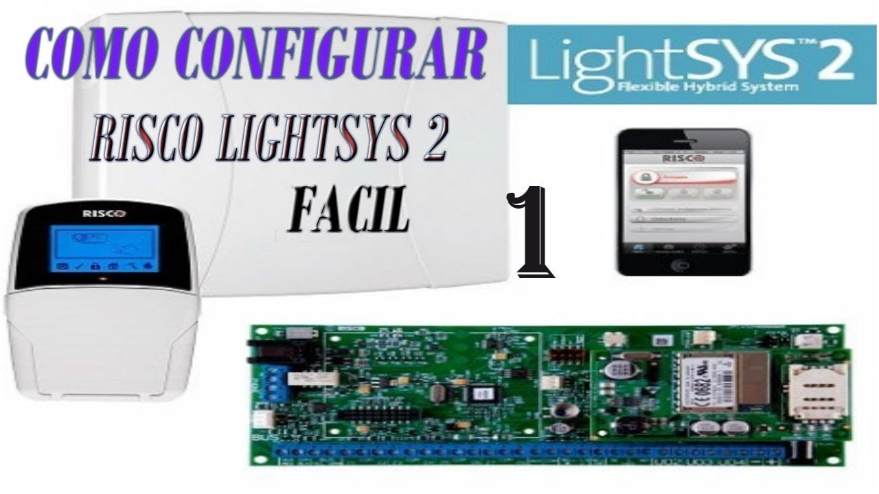 tutorial de como programar  risco lightSYS 2 transmitir a una central  por linia de telefono p1