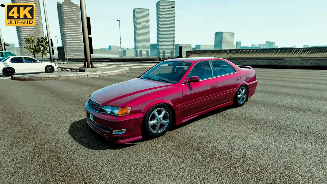 BeamNG – Pushing Toyota Chaser JZX100 on Japanese Roads | Realistic Driving | Logitech G29