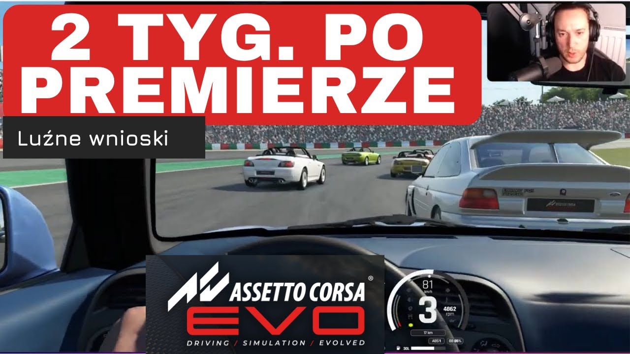 Assetto Corsa Evo - 2 tygodnie po kontrowersyjnej premierze. Luźne wnioski