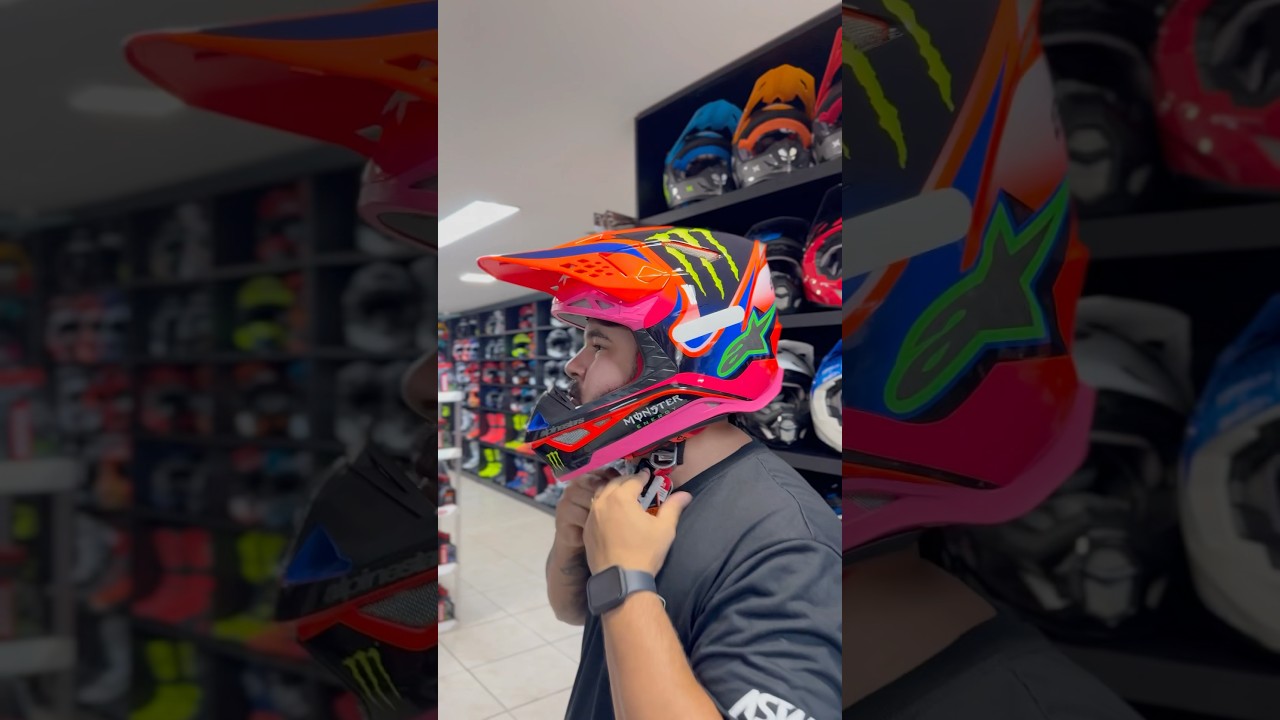 Capacete Alpinestars sm10 Deegan 