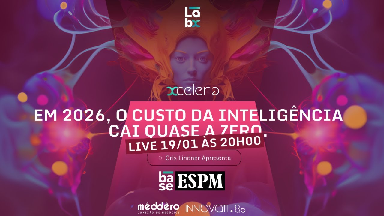Em 2026, o custo da inteligência cai quase a zero.
