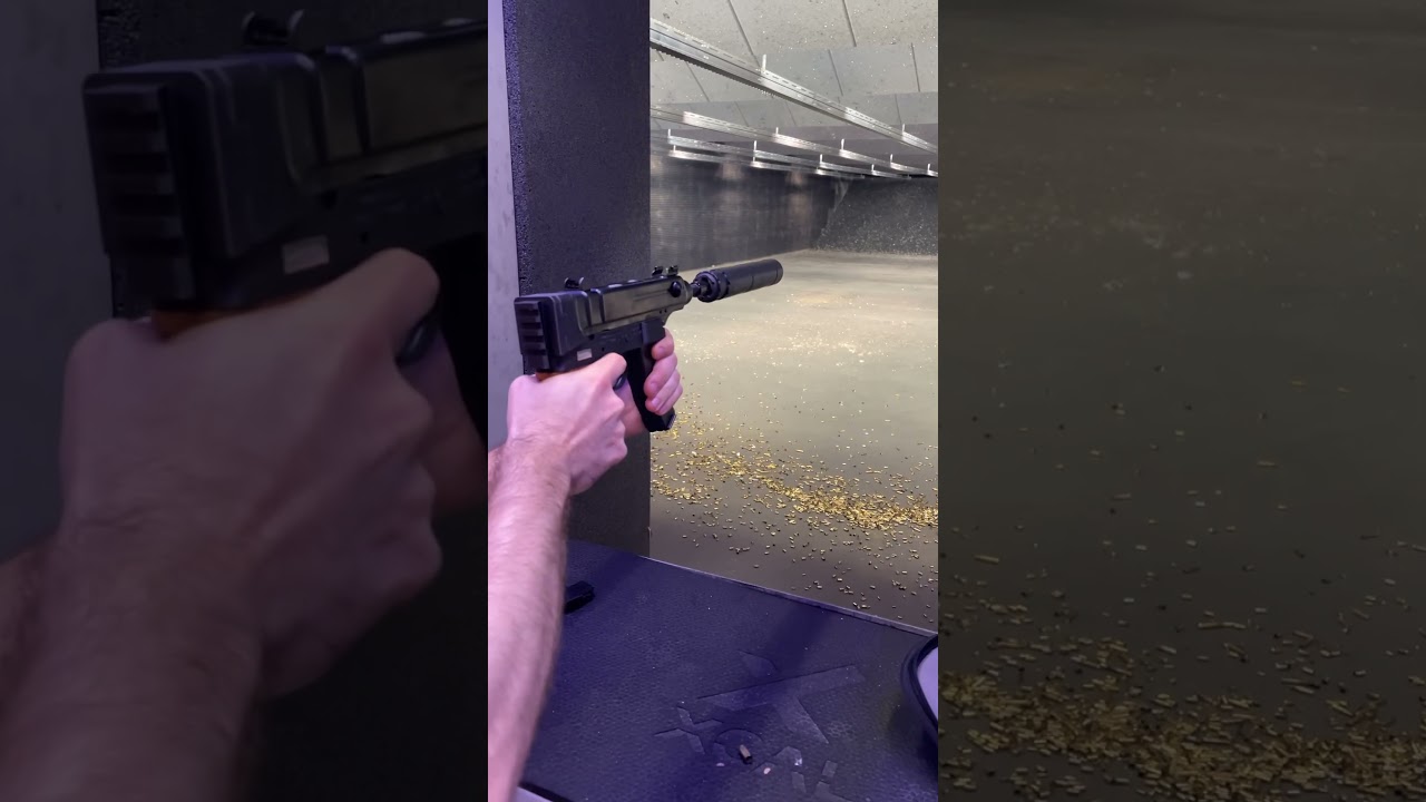 .32 ACP Suppressed is WILD #vz61