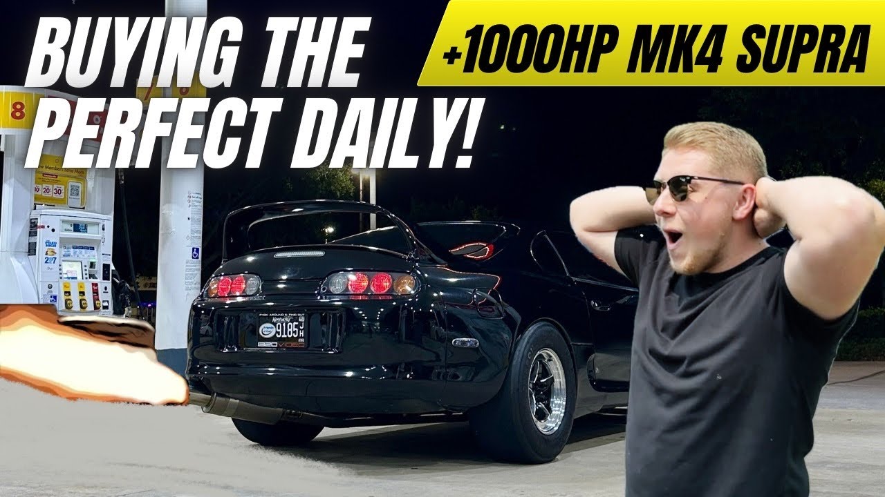 BUYING CHILDHOOD DREAM MK4 TOYOTA SUPRA