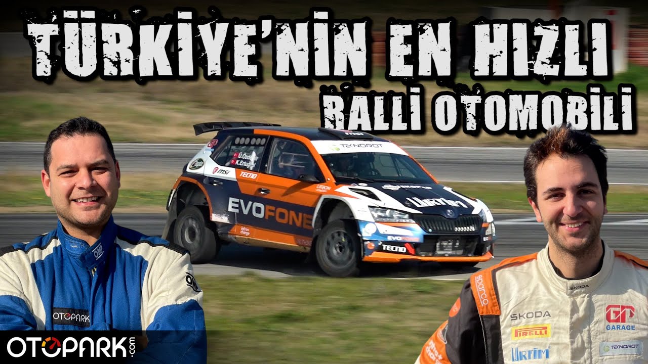 Türkiye'nin EN HIZLI ralli otomobilini kullandım! ŠKODA FABIA Rally2 Evo w/ Ümitcan Özdemir