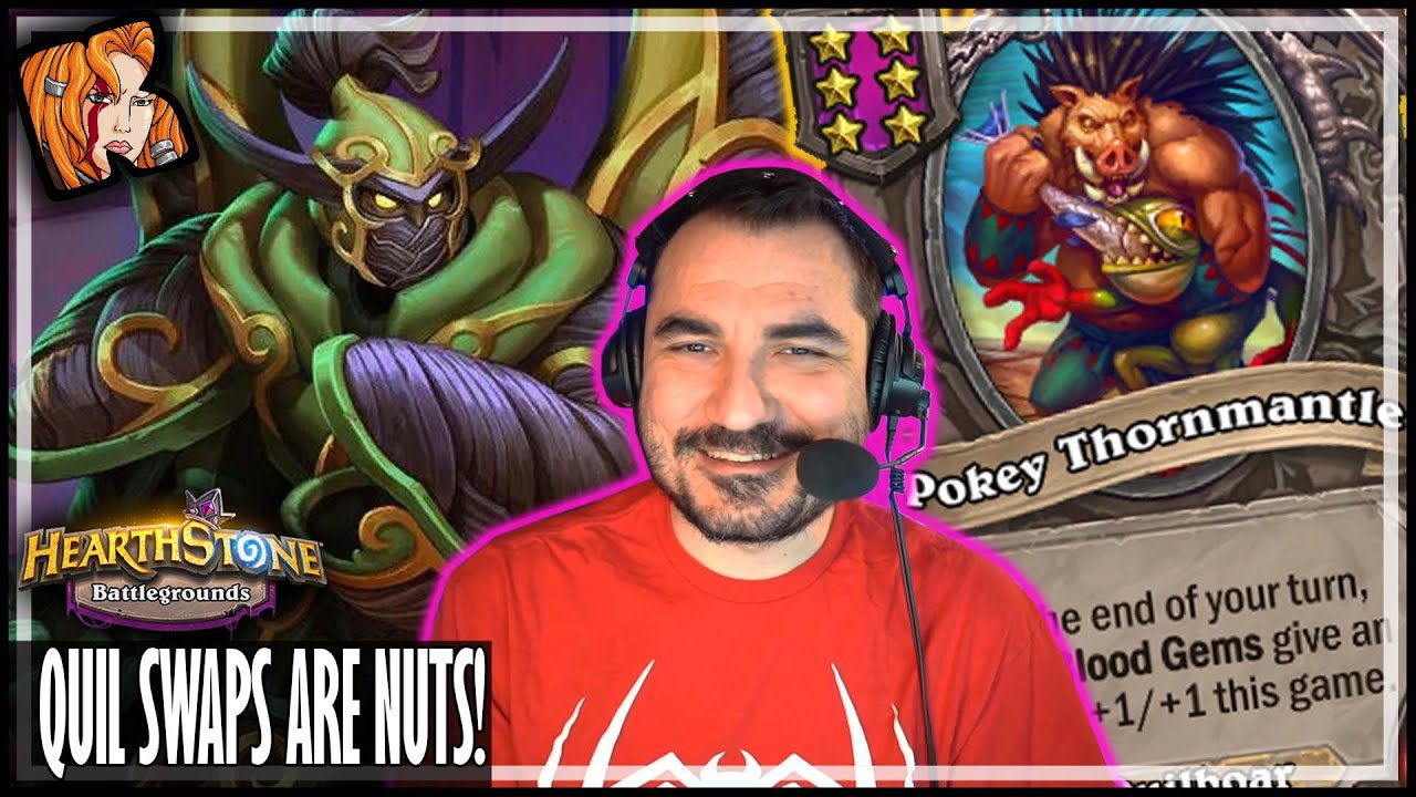 QUILBOAR SWAPS ARE NUTS! - Hearthstone Battlegrounds