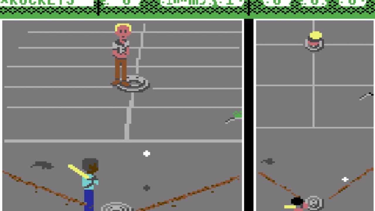 Street Sports Baseball (C64) - Gameplay