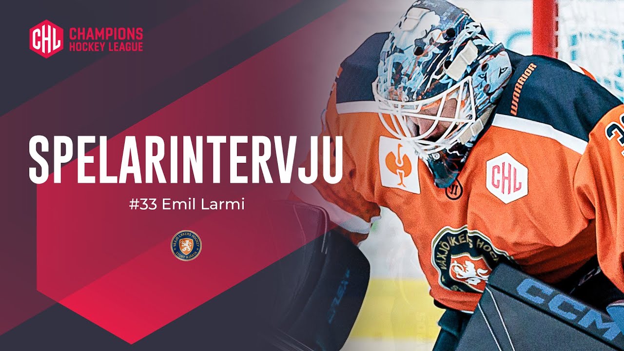 Emil Larmi inför CHL-premiären
