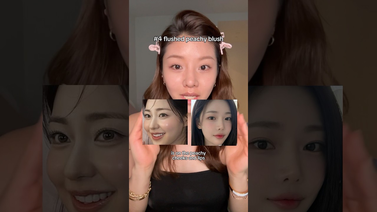 5 steps to 2025 spring korean makeup look🌸 #beauty #koreanmakeup #springmakeup