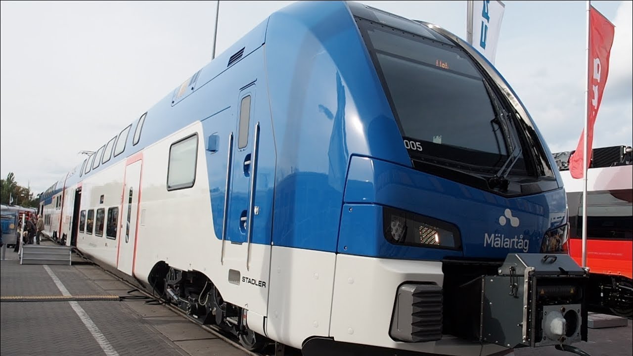 Stadler Kiss Double Deck Train EMU - Mälar train