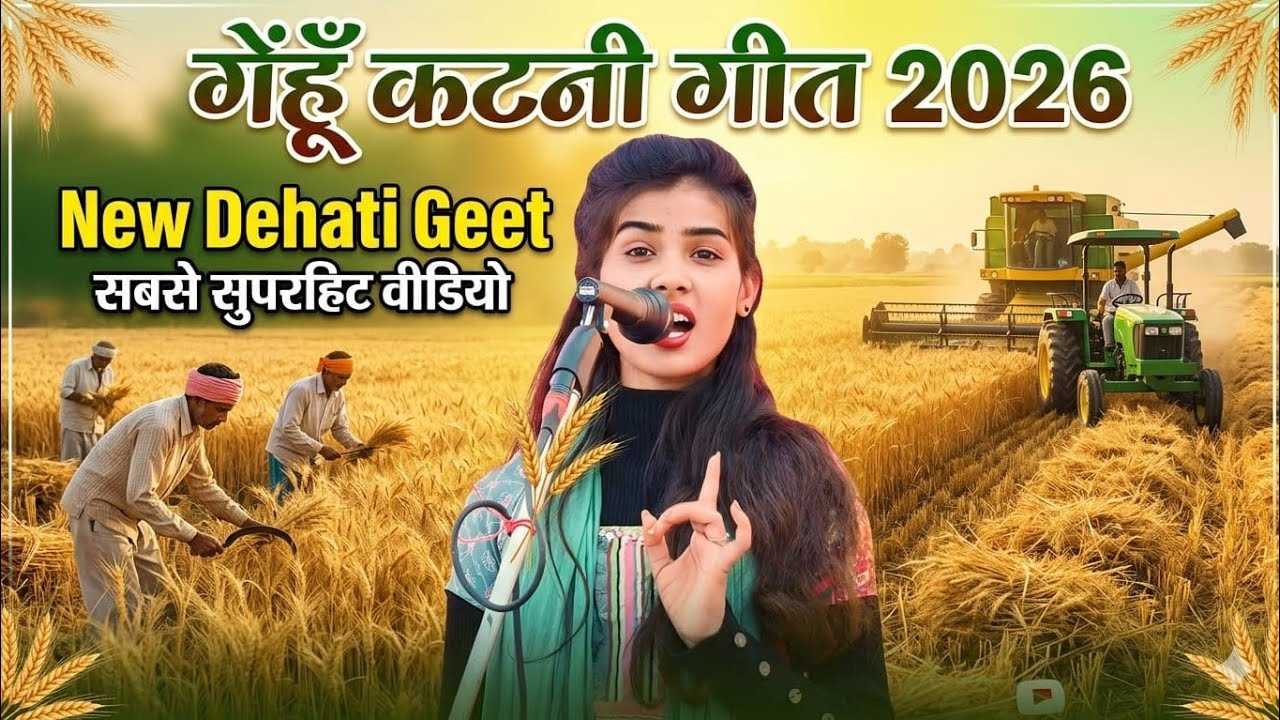 #video देहाती कटनी गीत 2026 । #रुचि_यादव का नया गेहूं कटनी । #ruchi_yadav का नया भोजपुरी बिरहा 