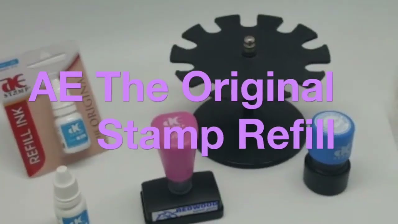 How To: Re Ink A E Original Gel Stamps (Refill Ink)