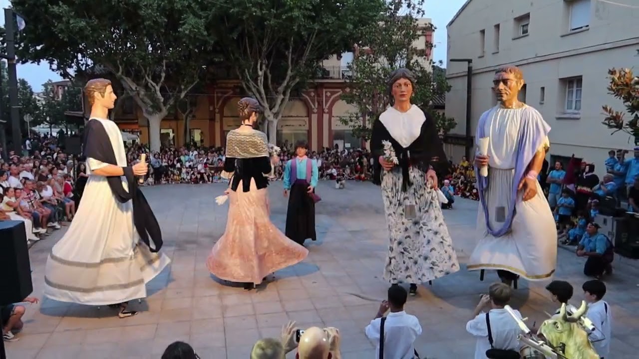 Toc d'inici de la Festa Major de Montmeló 2024.