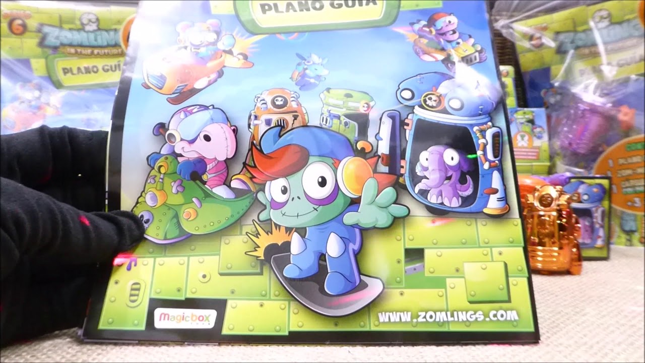 Los Zomlings in the Future Series 6   UNBOXING PIPIRULIS