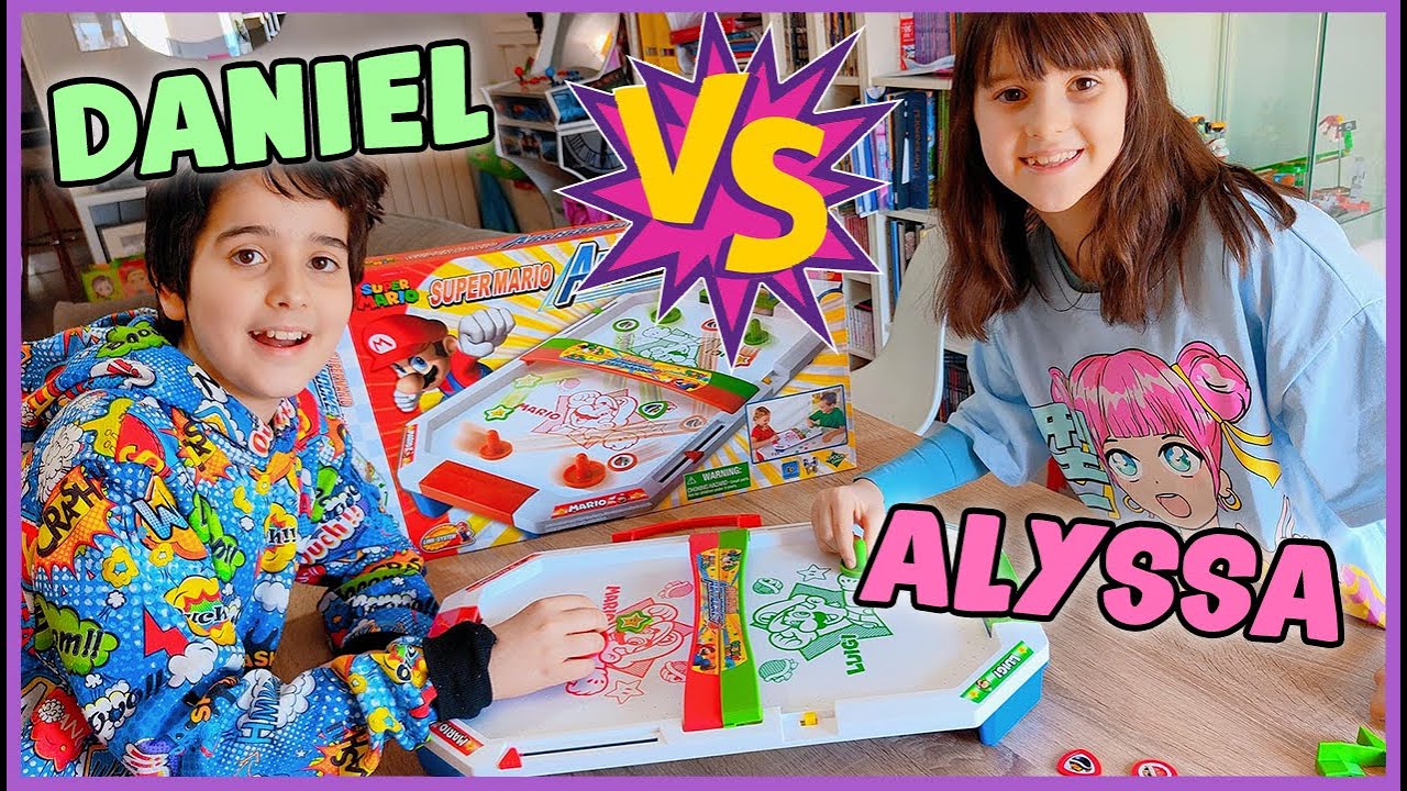 Hockey Super Mario: Daniel Vs Alyssa