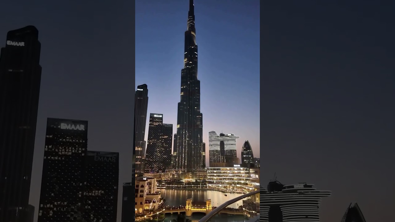 Address Downtown - offering stunning views of the Burj Khalifa and Dubai Fountain Show.