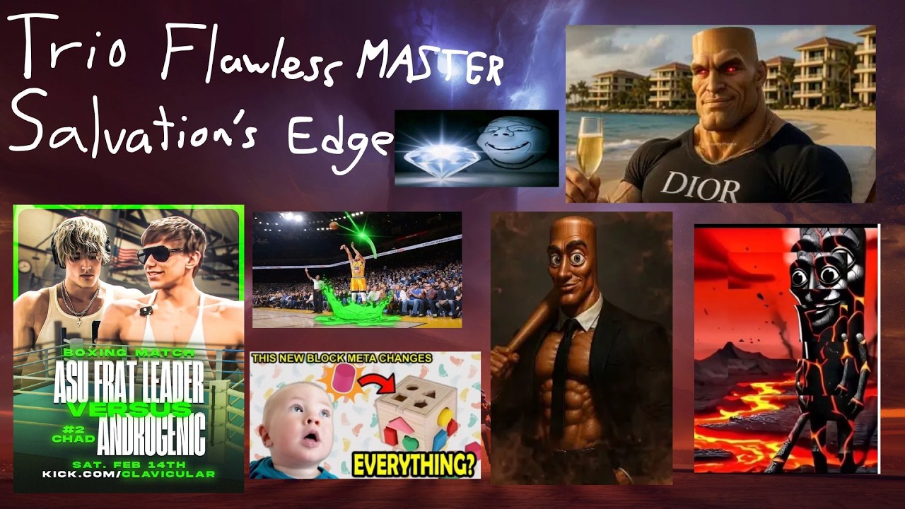 Worlds First Trio Flawless MASTER Salvation's Edge