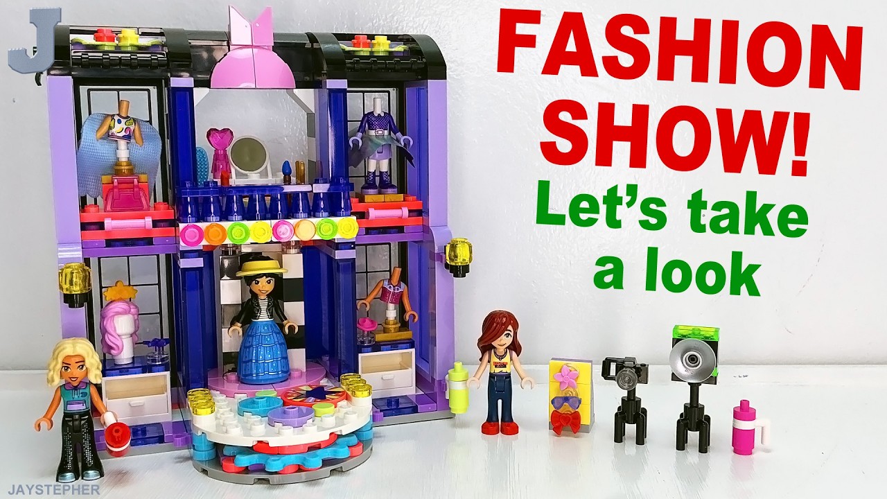 42685 LEGO Friends 2026 Модный показ в Хартлейк-Сити 42685 Распаковка, обзор и отзыв