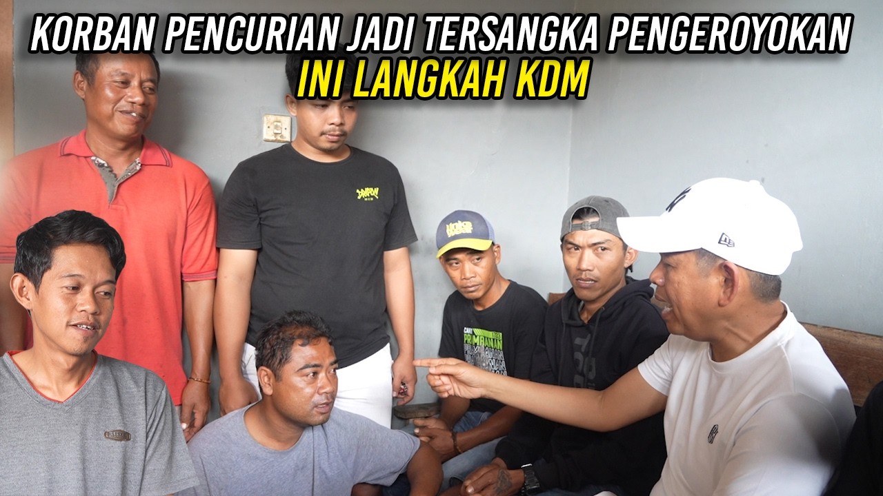 K0RB4N PENCUR1AN JADI TERS4NGKA PENGER0Y0K4N | INI LANGKAH KDM
