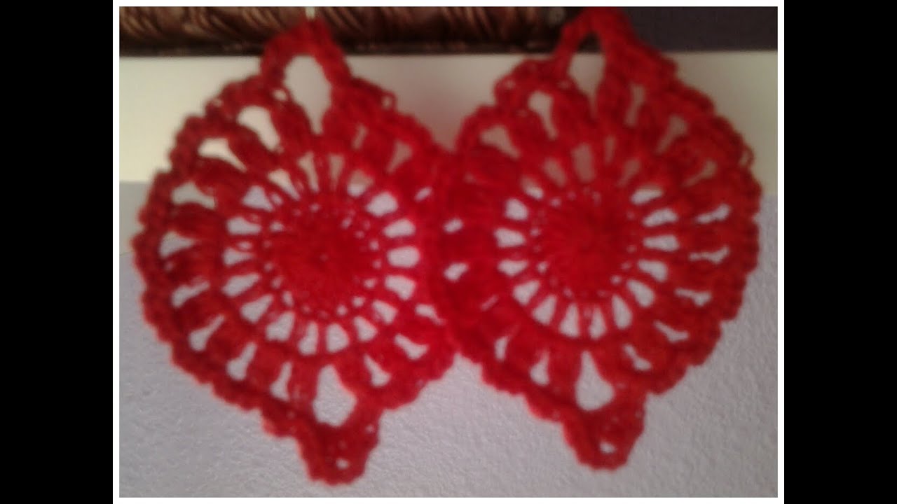Pendientes vintage a crochet #tutorial DIY