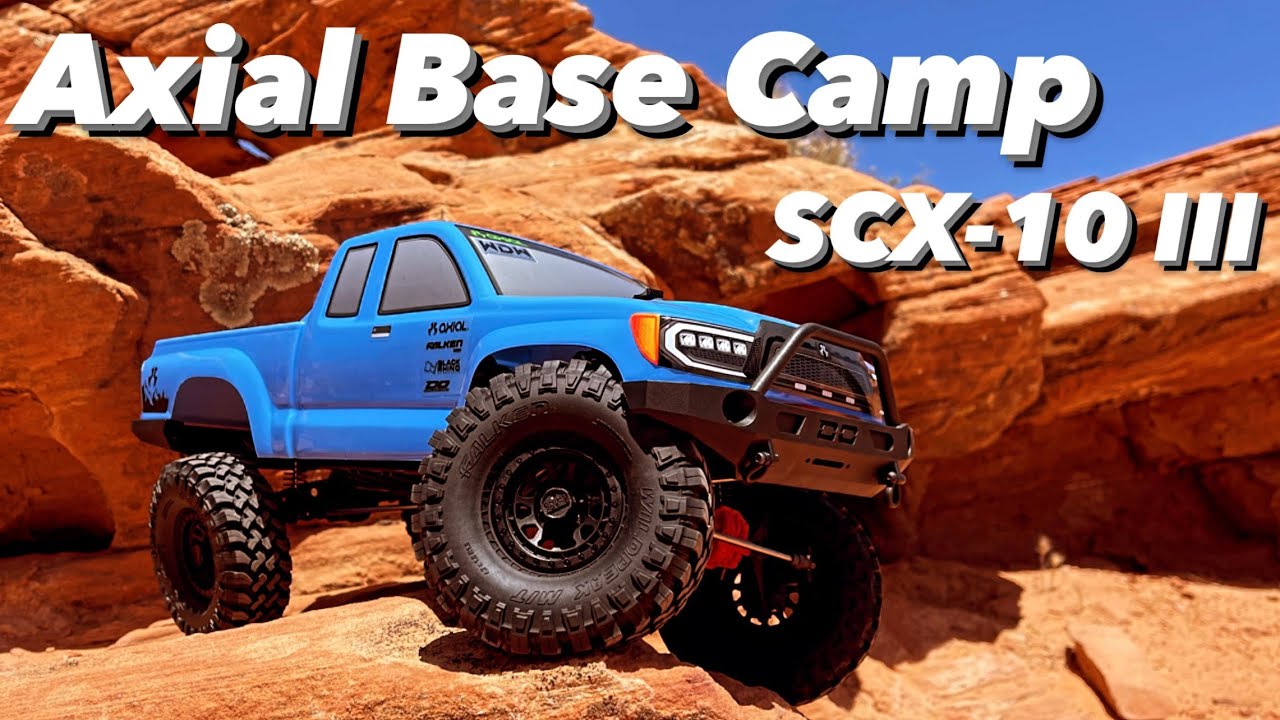ПЕРВЫЙ ЗАПУСК!!! Новый грузовик Axial Base Camp SCX10 III