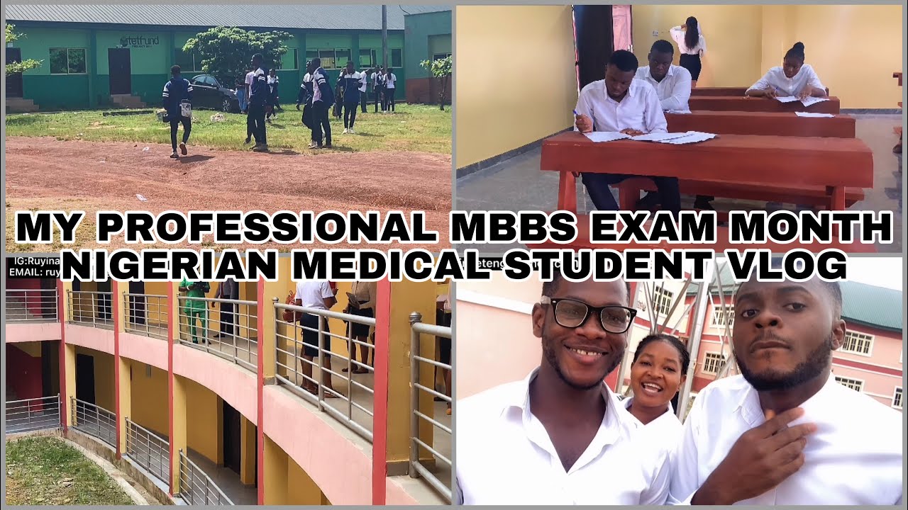 (PART 1) MY PROFESSIONAL MBBS EXAM MONTH ||NIGERIAN MEDICAL STUDENT VLOG || ANA & BCM MCQ/THEORY