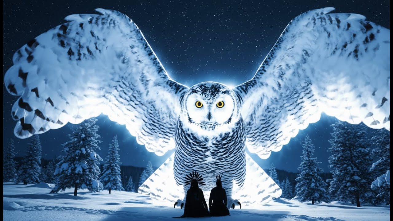 Spirit of the Night Owl 🦉 Shamanic Drum Journey | Winter Vision & Ancestral Guidance 432Hz