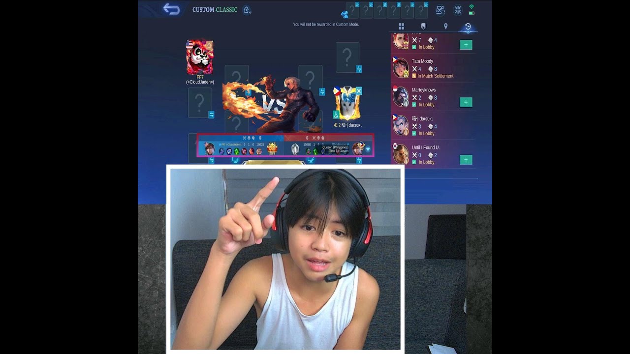 1k matches hinamon ako ng 1v1 gusion pinaisa ko lang