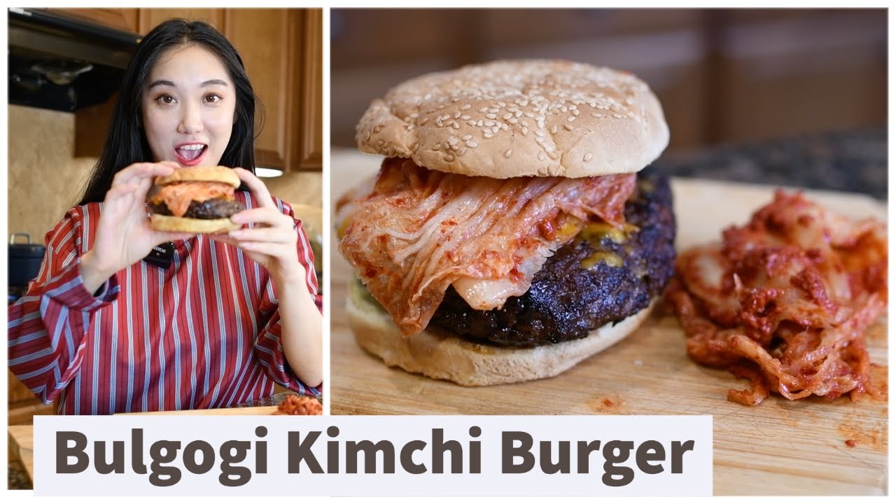 How to Make a Kimchi Bulgogi Burger