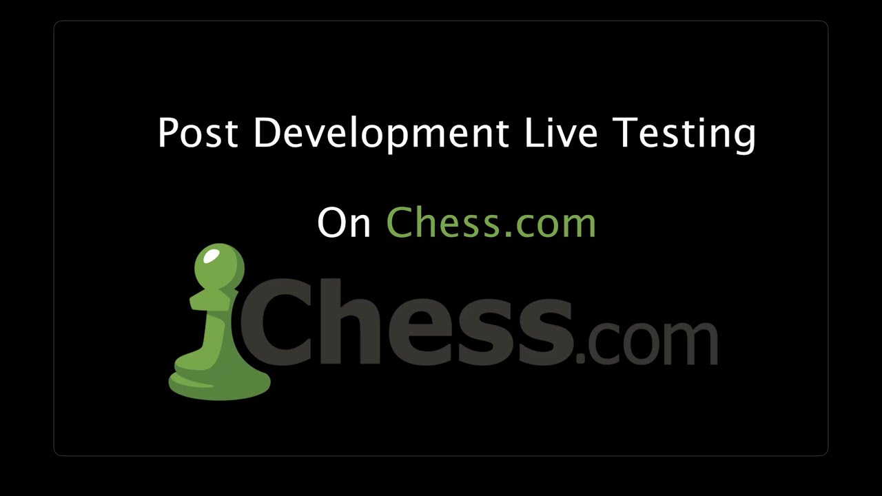 Post Development Live Testing of my Chess Engine for my Computer Science A Level NEA