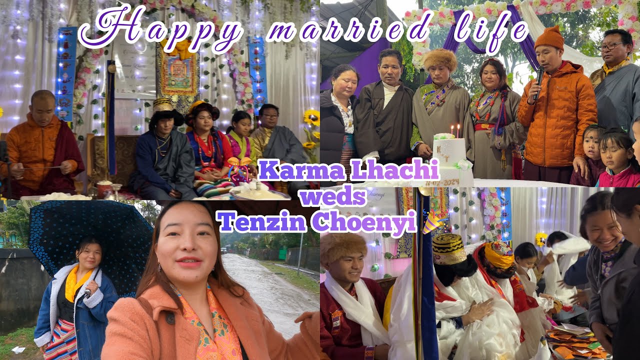Attending first wedding of 2024 | A YouTuber @KarchiLhachi wedding party | Tuting Arunachal