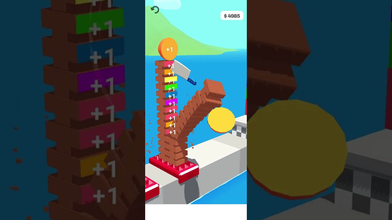 Slice It All! Gameplay All Levels Completing Very Relaxing And Most Satisfying Game