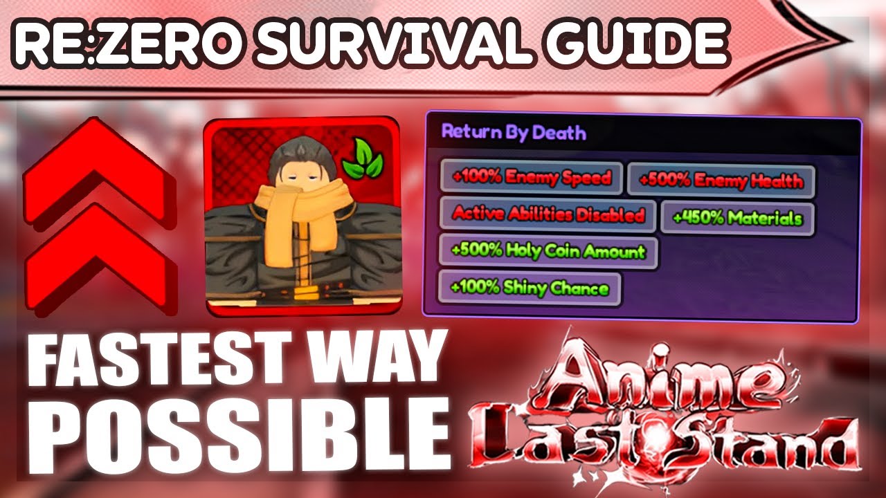 How To EASILY Beat New SURVIVAL HARDEST MODE In Anime Last Stand! (Without Giorno & Dio)