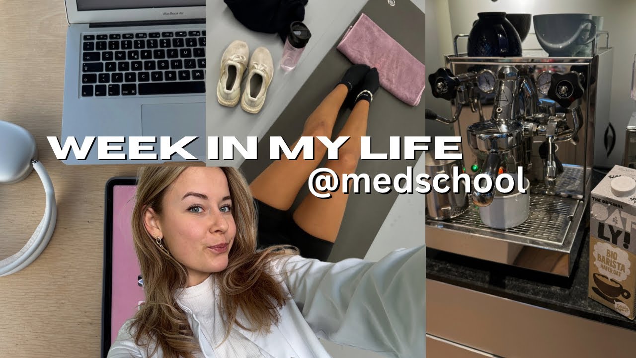 Prüfungsphase im Medizinstudium Vlog - Bib, Gym, Psychatrie Praktikum, … II Marieke Emilia