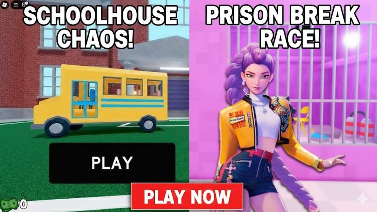 Epic School Vs Rumi Prison Run Obby Full GamePlay #Roblox