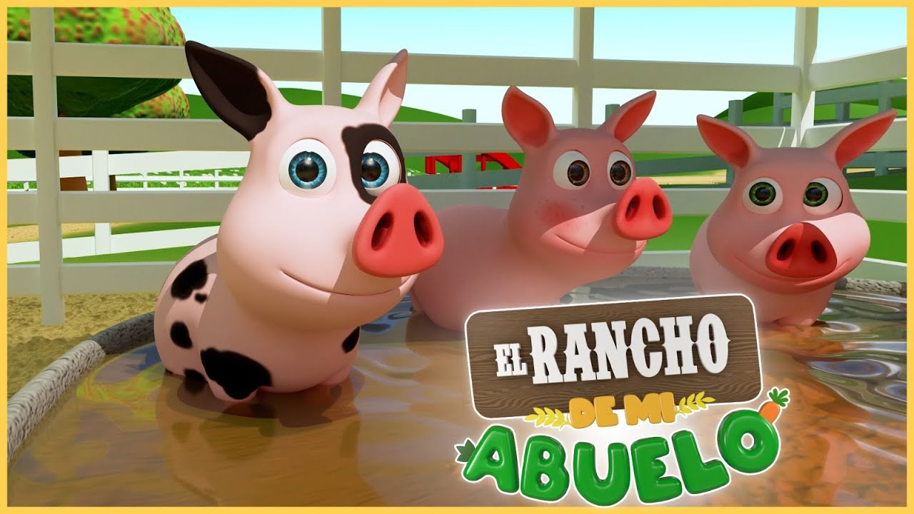 LA GRANJA DE MI TIO 🟤 EL RANCHO DE MI ABUELO 🟤 VIDEOS PARA NIÑOS 🟤 CANCIONES INFANTILES MIX 2023